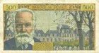 Banque De France 500 Francs - 4 March 1954 - Very Scarce Date - Crispy Note 