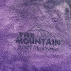 90 s y2k Native American Girl Purple Tie-dye Native American Tee