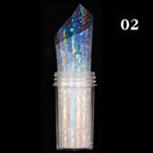 1 Rolls Nail Art Transfer Foil Sticker Holographic Flower Starry Diy Art Decals  