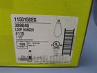 Box Of 100 Pentair Caddy 1-1 2  Electro Galvanized Loop Hangers 1150150eg 389040