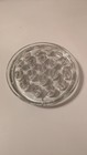 Vintage Clear Glass Footed Flower Frog For Vase  Floral 19 Holes 4 5 