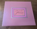 Estee Lauder Enamel Rhinestone Solid Perfume Pig Heaven Compact With Box