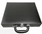 New Storage Display Box Case Faux Leather For 100 Silver Dollar Coins Holders