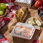 50 Pack Charcuterie Boxes With Clear Lids