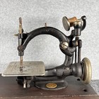 Antique 1800s B  Eldredge Chain Stitch Sewing Machine Civil War Era S n 35217