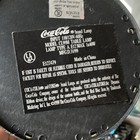 Coca-cola Stained Glass Table Lamp 1999 Red Gold Original Soda Theme