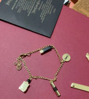 Yves Saint Laurent Ysl Beaute Bracelet Gwp Xmas Gift Bag Decor Bag Charms