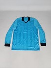 Adidas Climalite Long Sleeve Referee Jersey Men s Size L Blue Pockets Cv6323