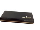 Sheaffer Targa Gold Electroplated 14k Gold Finepoint Nib Fountain Pen Pencil Set