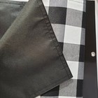 Black   White Buffalo Plaid Check Table Runner Hobby Lobby New