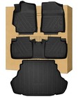All Weather Floor Mats Tpe Rug 2   for Toyota Camry I 2012-2017 I Floor   trunk Mat