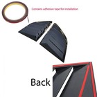 For Honda Crv Sport Style Rear Side Window Louvers Air Vent Scoop Shades Cove   
