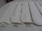6 Infant Baby Girl s Diaper Covers Lined Adjustable One Size   6 Diaper Inserts