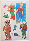 6 Stand-up Dolls From Storyland Uncut Paper Doll Book - Saalfield - C  1960 s