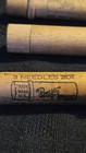 3 Vintage Boye Original Wooden Needle Tube   Sewing Needles Lot Needle Cases