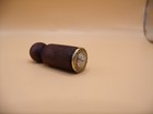 Vintage Metal   Wood Fancy Pointed Buckler Design Sealing Wax Seal Stamp