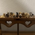 Vtg Hagen Renaker Figurine Lot Of  11  Dogs   Puppies Blood Hound