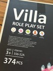 Villa Role Play Set 374pcs  Nib  Imagination  Kids Play  Toy  Glow-in-the-dark