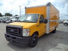 2022 Ford E350 Cutaway W  16ft Box Truck Dry Cargo Truck - Aluminum Ramp