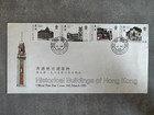 Postal History Hong Kong  439-442 Fdc Historic Buildings 1985 