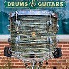 1960s Ludwig 9x13 Pre-serial Super Classic Tom Drum Oyster Blue Pearl Cob