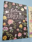 New Molly   Rex Diary Journal Book Lot Set  Dream Floral Decor Writing Gold Trim