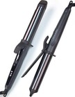 Professional Curling Iron Wand 1 1 4 Inch  Beach Wave Hair Curler  Dual Voltage