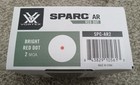 Vortex Sparc Red Dot Spc-ar2 Bnib