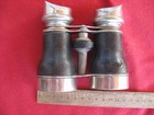 Antique Le Jockey Club Paris Binoculars Vintage French Opera Field Glasses Brass