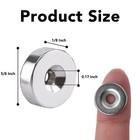 10 30 50 Countersunk Ring Magnets N52 5 8  X 1 8   Rare Earth Neodymium Disc