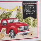 Stampin Up Road To Christmas   Sending Christmas Cheer   Card Kit X4-truck-sale 