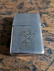 Vintage Korean War Us 8th Medical Group Engraved Willow Lighter - Air Force