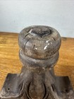 Vintage Carved Wood Furniture Leg Chunky Wood Home Decor Primitive Farmhouse