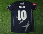 Kent Ccc Blake Cricket England Rare Cricket Shirt Jersey Samurai Original Size L