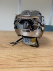Cascades Xrs Lacrosse Helmet  adult  Chrome With Orange black
