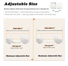 Adjustable Baby Travel Pillow Cushion For Car Seat infant Head Neck Support