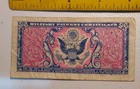 1951-54 U s  25 Cents Military Payment Certificate  Series 481  circulated 