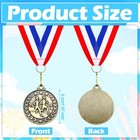 30 60 Pcs Cross Country Award Medals Bulk 2   Gold Trophy Award Winner Metal    