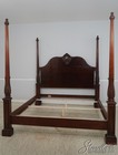 70894  Henredon King Size Natchez Collection Mahogany Bed