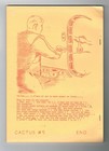 Cactus 5  May 1960 Fanzine From Sweden  77 Page Annish  Sture Sedolin Editor