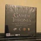 Game Of Thrones The Iron Anniversary Trading Cards Album Binder W  Promo Card