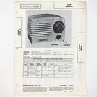 1947 Globe Radio Model 51 Wire Schematic Service Manual Vintage Original