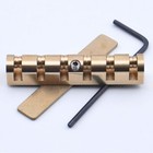 Abm Guitar Roller Nut 1-5 8 43mm Height Adjustable Nut Brass For Lp Les Paul Sg