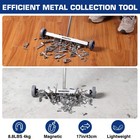 Workpro 17  Magnetic Sweeper Telescoping Wheel Rolling Sweeper Adjustable Handle