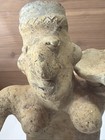 Pre Columbian Replica Of Nayarit Woman Sitting With Bowl