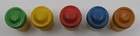 5 Vintage Kodak Embossed Container 35 Mm Metal Tin Film Empty Canisters