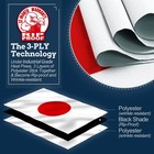 Anley Rip-proof Double Sided 3-ply Japan Flag 3x5 Ft - Japanese National Flags