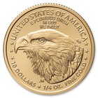 1 4 Oz American Gold Eagle Coin Bu - Random Year -  10 Us Gold