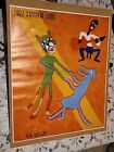 Vintage Millennium New Orleans Jazz Festival 2000 Signed Paul Domenico Poster