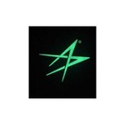 Lockheed Martin    Star Shoulder Patch  Pvc  3 In  Glow In The Dark Patch